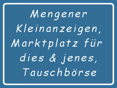 Mengener-Kleinanzeigen